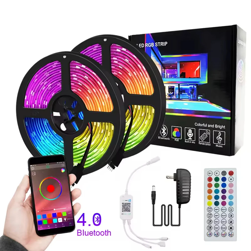 Hot Sale 32.8FT Smart TV Backlight HDMI Frame Sync 4k Box Kit Flexible Ambient Light Strip Dream Color Hdmi-compatible Device
