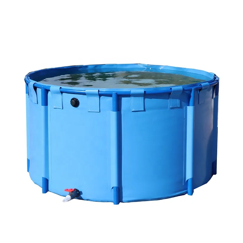 Pvc round fish breeding tanks pools equipment trade farming plastic koi fish pond tank