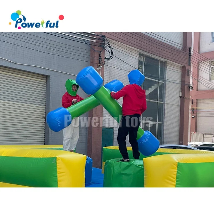 Indoor/Outdoor inflatable Battle Beam inflatable gladiator jousting games