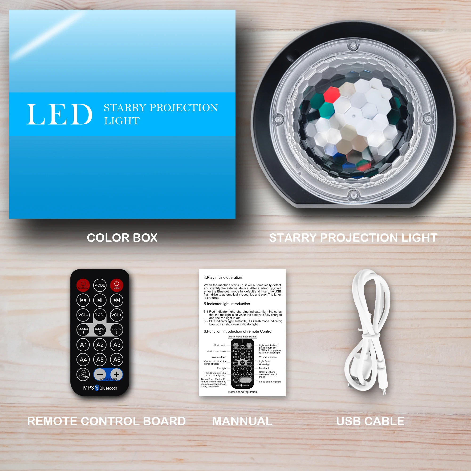 Детский светодиодный ночник, проектор, детский праздничный светодиодный проектор, светодиодный Звездный проектор, ночник