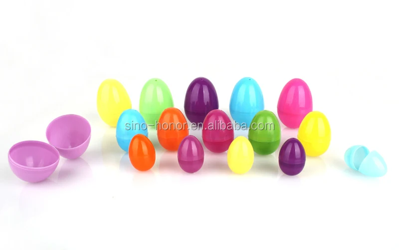 Small glossy Plastic Easter egg