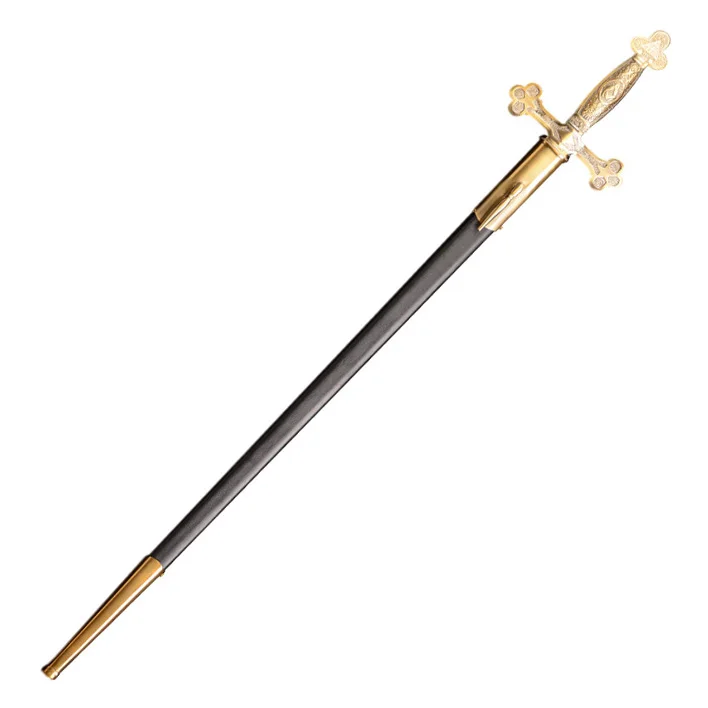84cm 1kg European style cross sword Cosplay collection toy sword