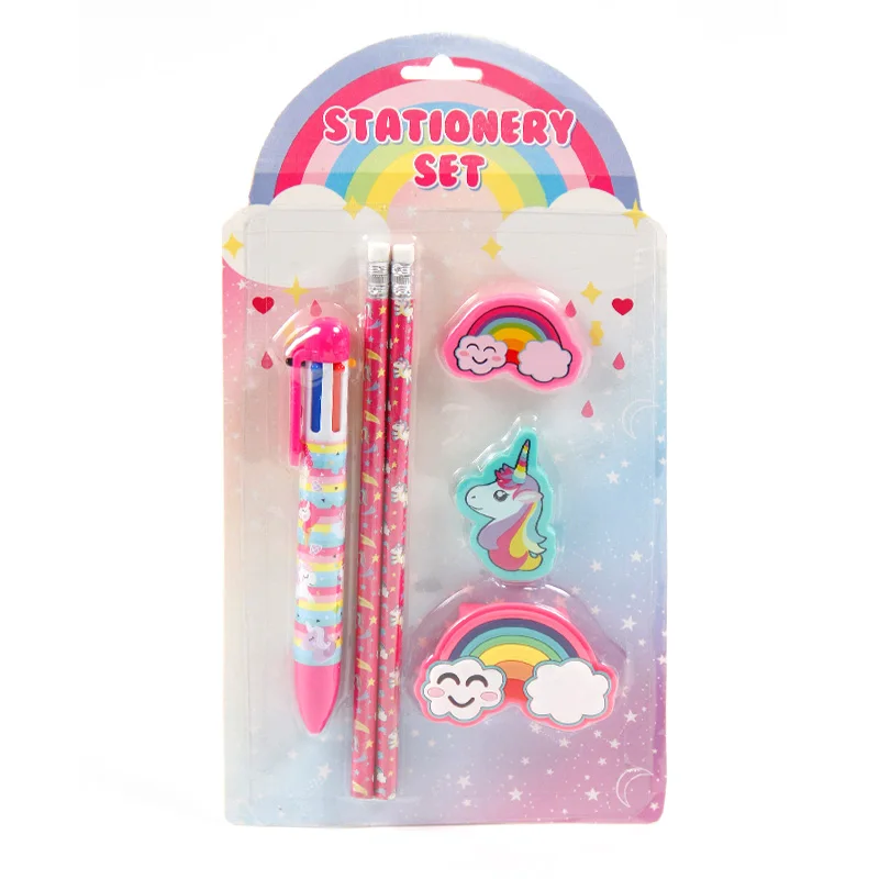 Interwell School Supplies Kids Stationery Set Back to School Essentials Office Promotion Made Durable Paper Perfect Gift Idea