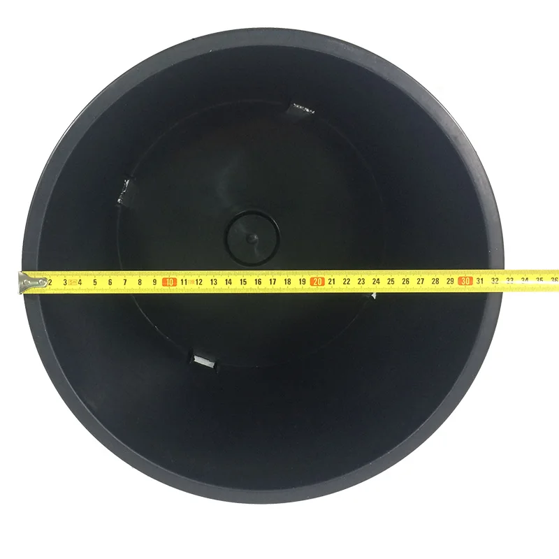 Best price wholesale multi size 5 gallon black nursery pot tree pot