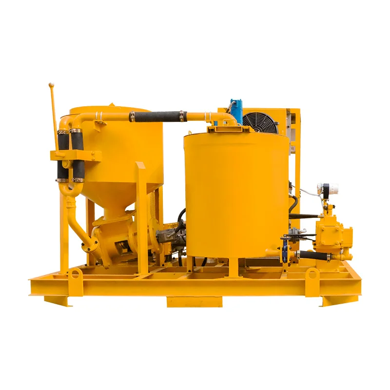 China injection grouting mixing plant for soil compaction, foundation and micropile