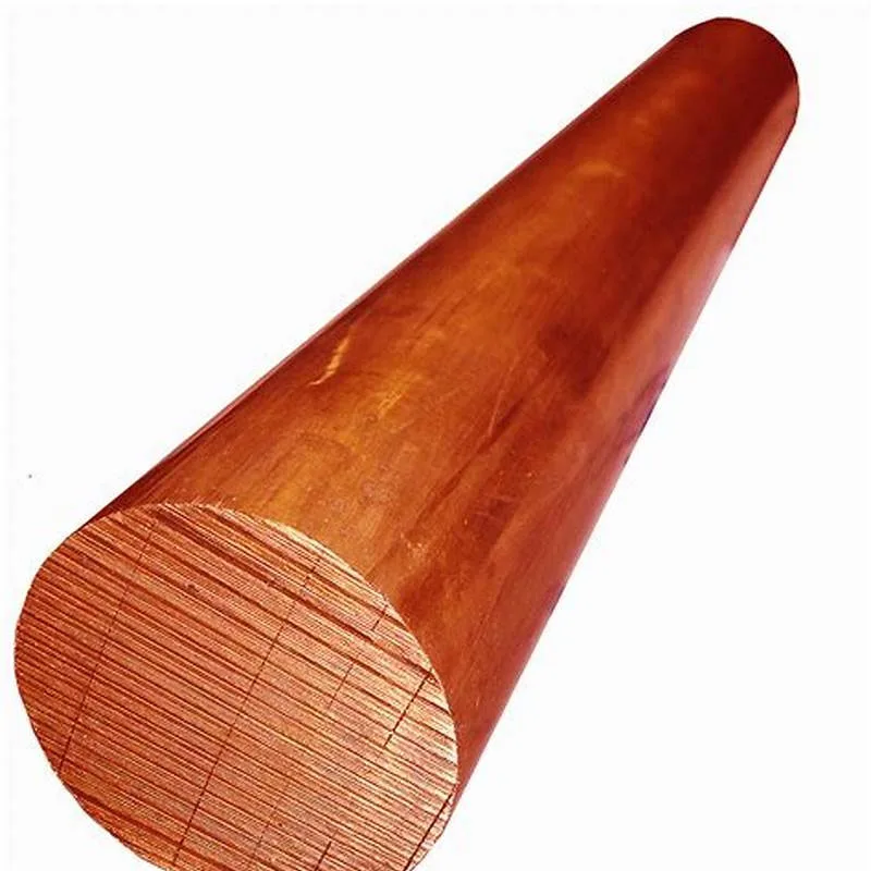 Bullion Bars Grounding Rod C101 Copper / Copper Brass,pure Copper Round Non-alloy CN;TIA 1-12m 99.9% TG