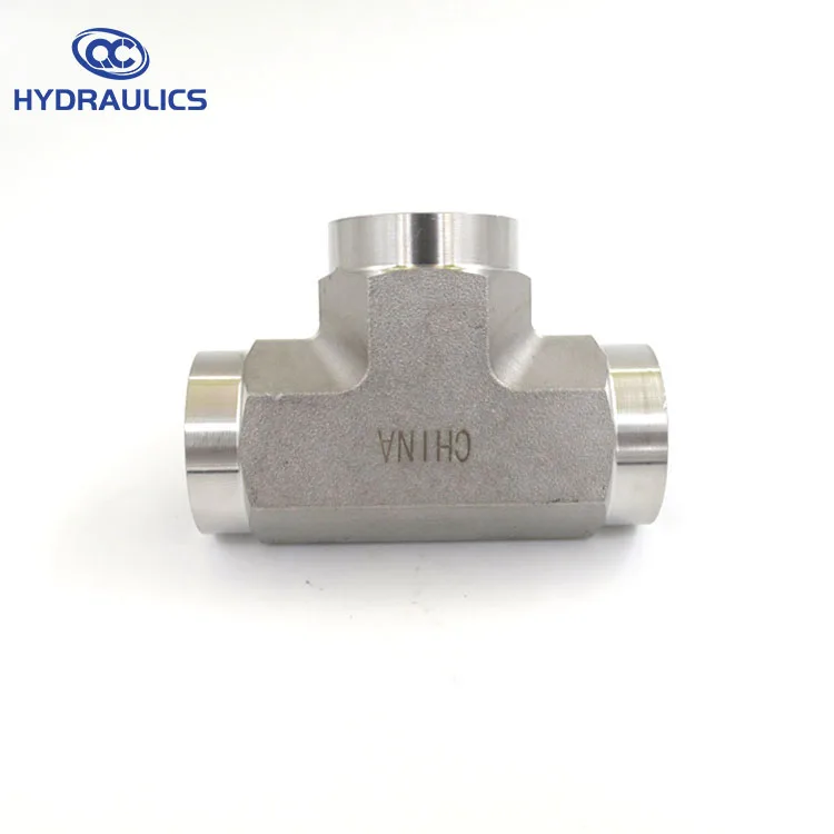 1/4 ''нержавеющий Женский NPT труба тройник фитинги шланг адаптеры