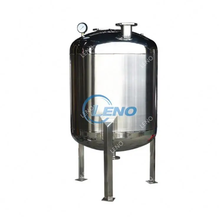 Food Grade 20 200 500 2000 Liter Gallon Stainless Steel Storage Tank Stainless Steel Water Honey Tank Price