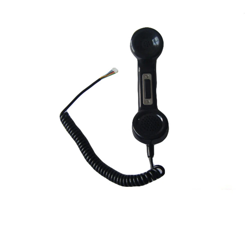 Vandal Resistant IP 65 PTT telephone handset for Underground Tunnel