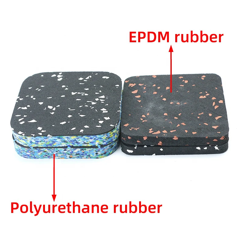 Hot Sale Fitness EPDM Rubber Tile Gym Rubber Floor Mat commercial gym floor mat indoor shooting range rubber floor