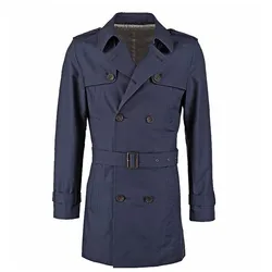 Latest Style Fashion New Classic Slim Fit Mens Trench Coat