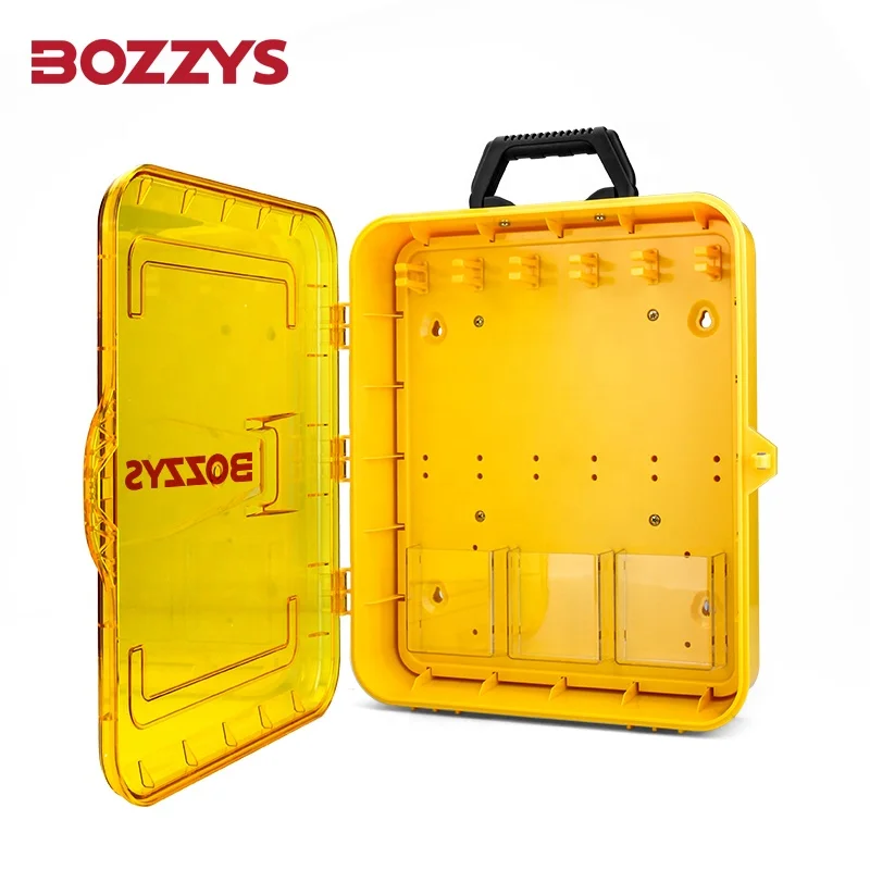 Может вместить 10 навесных замков и 3 запорные станции, подходящие для подвешивания навесных замков и других подвесных замков безопасности