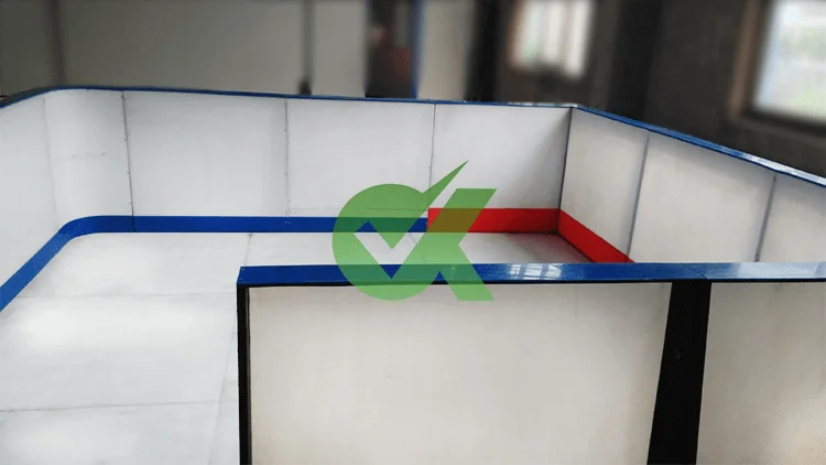 hokey skating rink fence