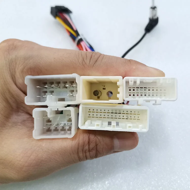 Car Android MP5 player Navigation GPS power cable 20 Pin  28 Pin Harness wire adapter For Toyota new and old