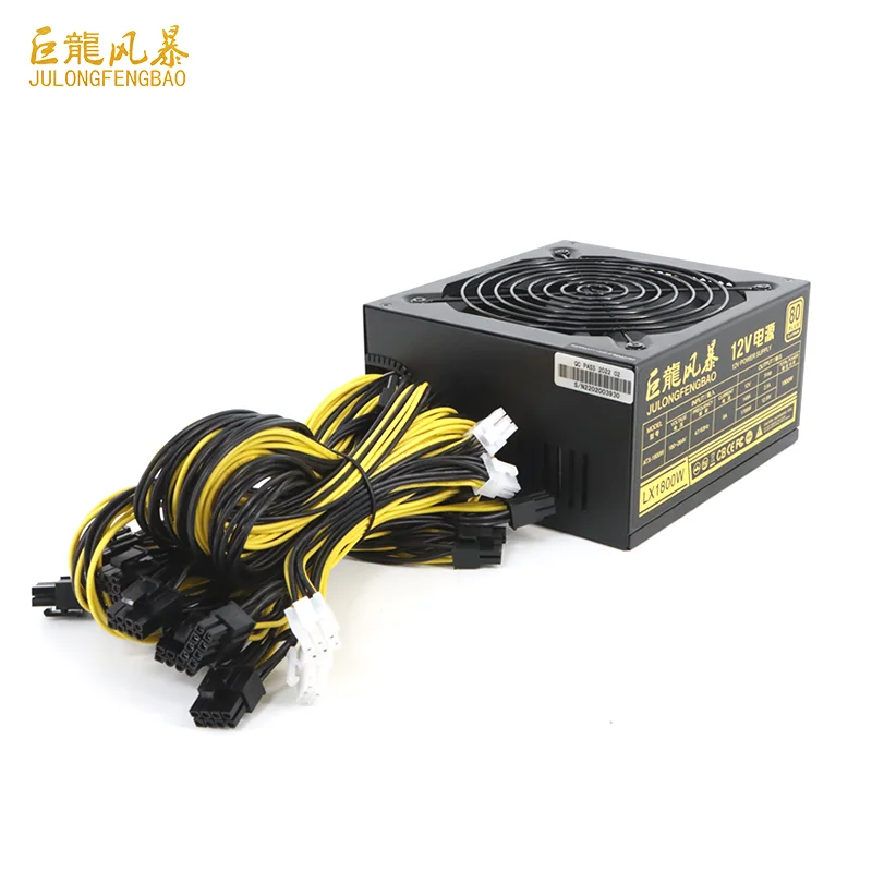 Новейший стиль Gpu 12 в 2000 Вт Atx компьютерный серверный блок питания для 3