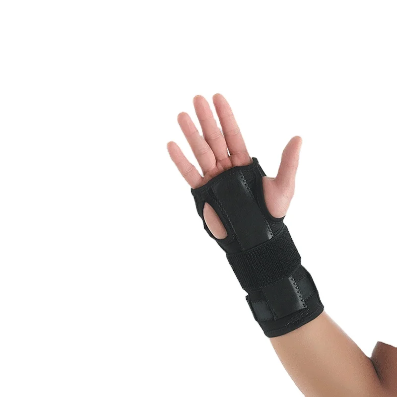 ATAN Wrist Brace Support Sport WristBand Safe Steel Splint Hand Thumb Bandage Wrist Wraps For Men Women Hand Injury Recovery