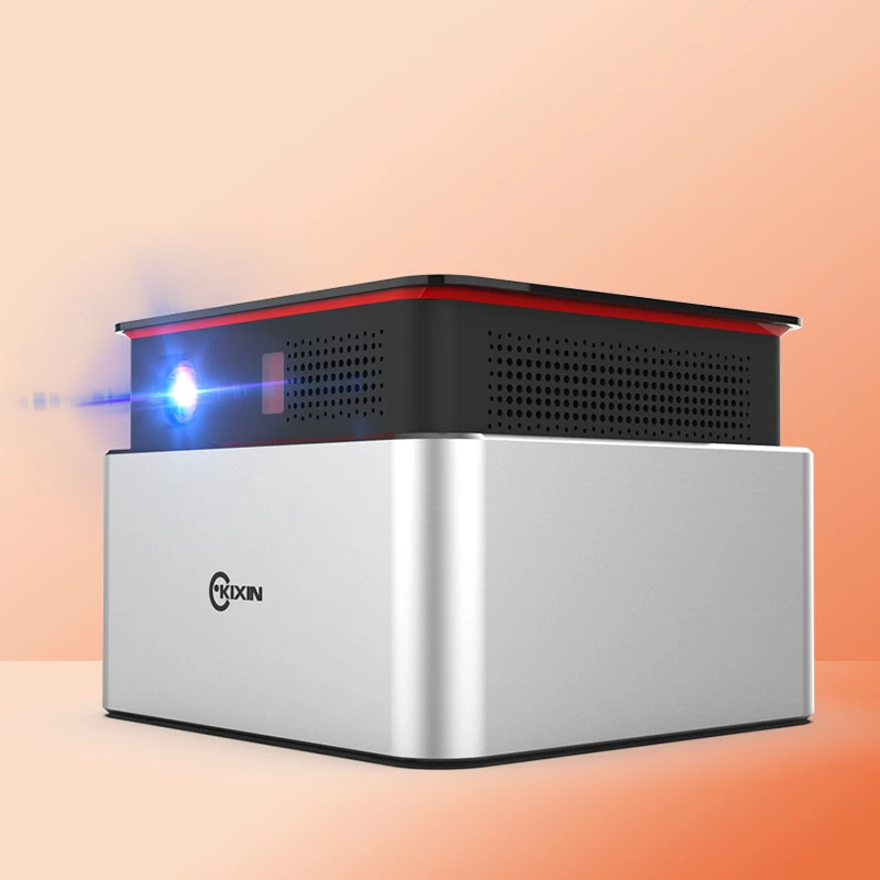 2020 Wi-Fi 3D 16G память 720P 1080P телефон беспроводной куб Кино Мини проектор