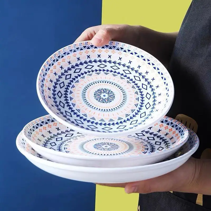 vaisselle en ceramique de qualite alimentaire restaurant complete birthday plates &Baking sheet dishes Stocked chafing dishes