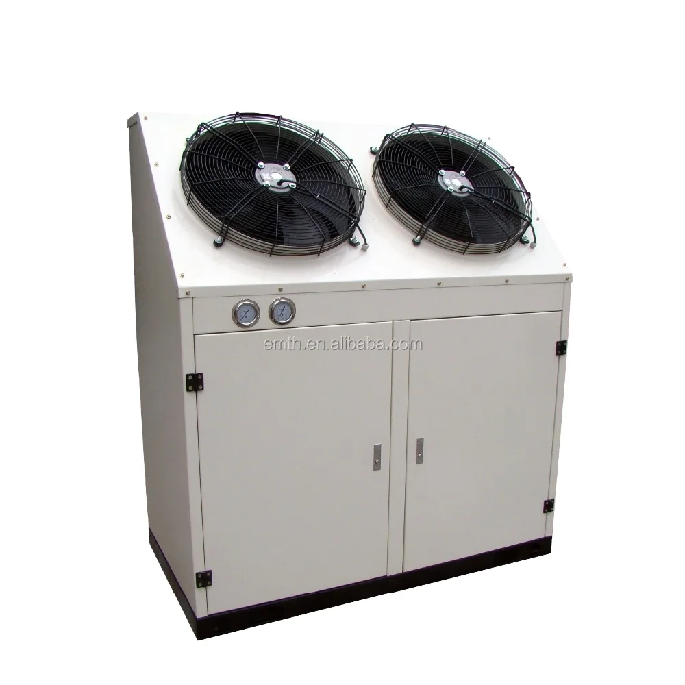 EMTH condensing unit to match copper tube and fins evaporator for cold room