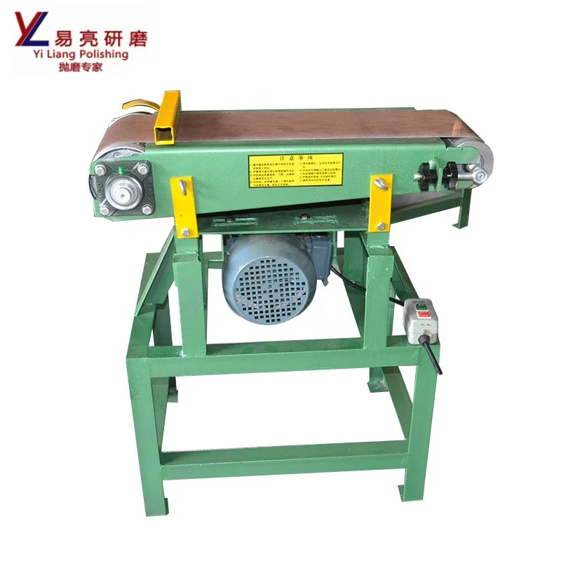 Surface grinding and polishing sandbelt machine
