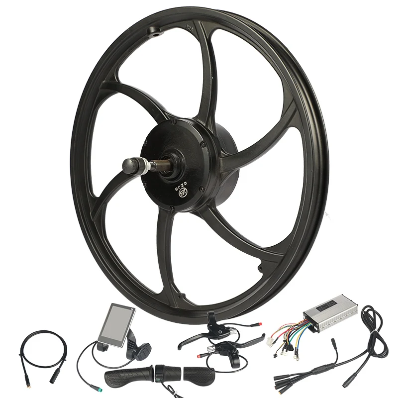 90T 20 inch good quality ce certified electric bicycle motor fashionable electric bike conversion kit with led/lcd display