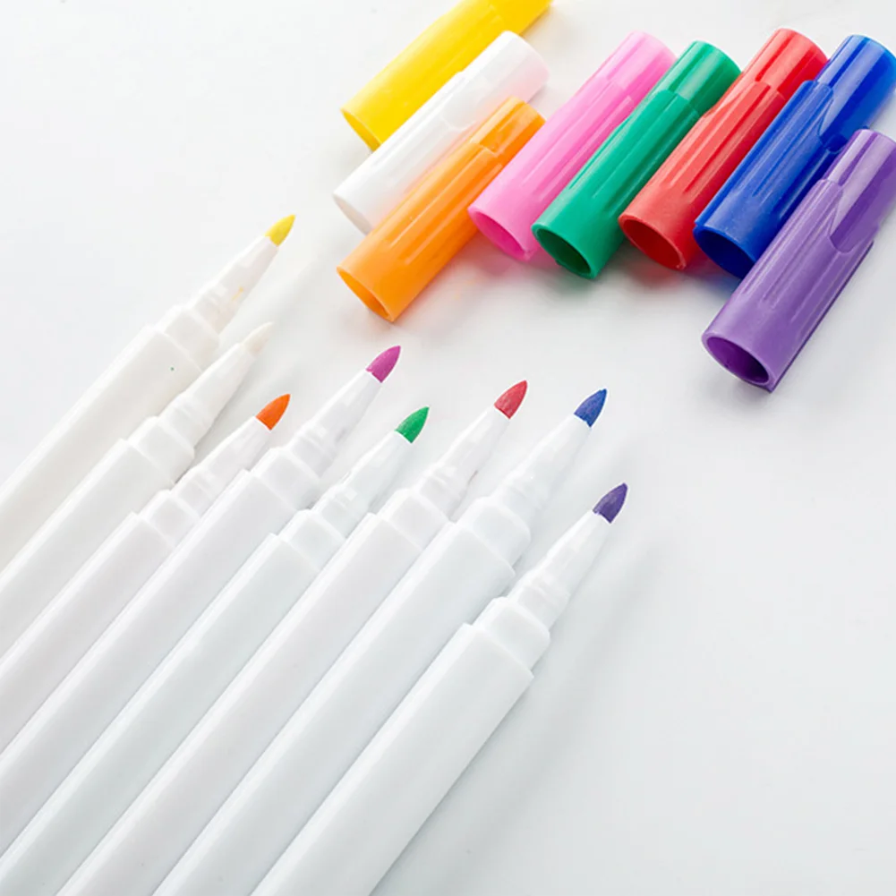 Non-toxic Wet Clean Fine, Tip Liquid Chalk Marker Pens/