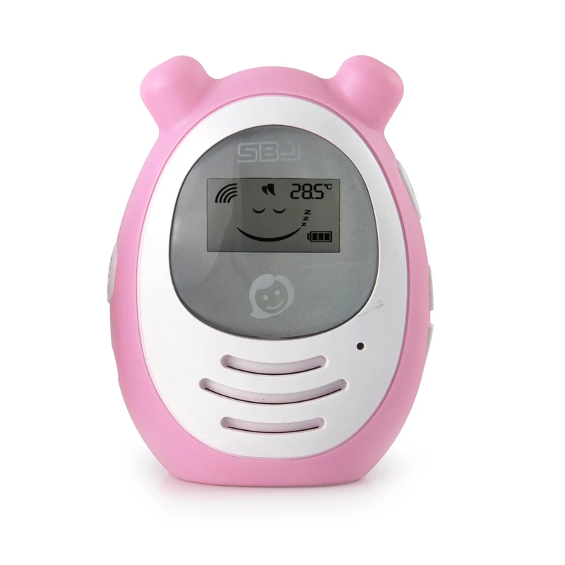 wireless digital baby room temperature monitoring baby alarm phone audio baby monitor