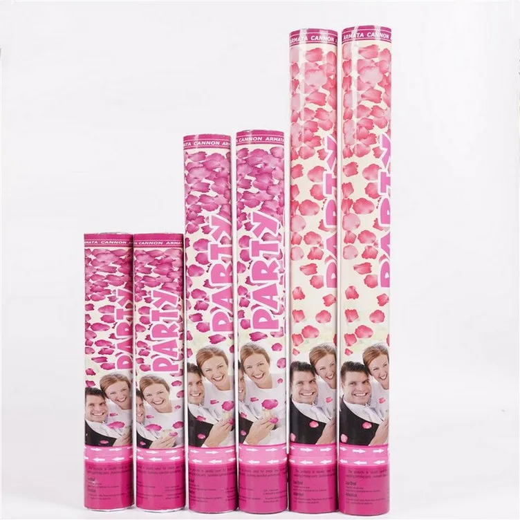 China Small Color Confetti Cannon 5 Pack Party Poppers Golden