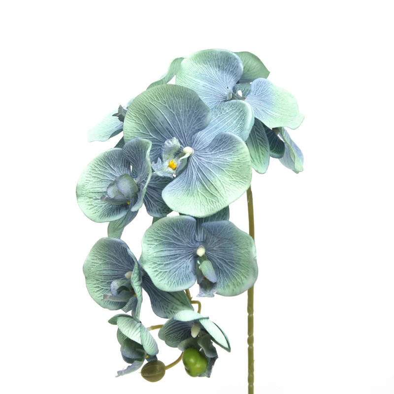 Wedding decoration silk artificial flower manufacturers wholesale simulation real touch butterfly orchids artificial flower