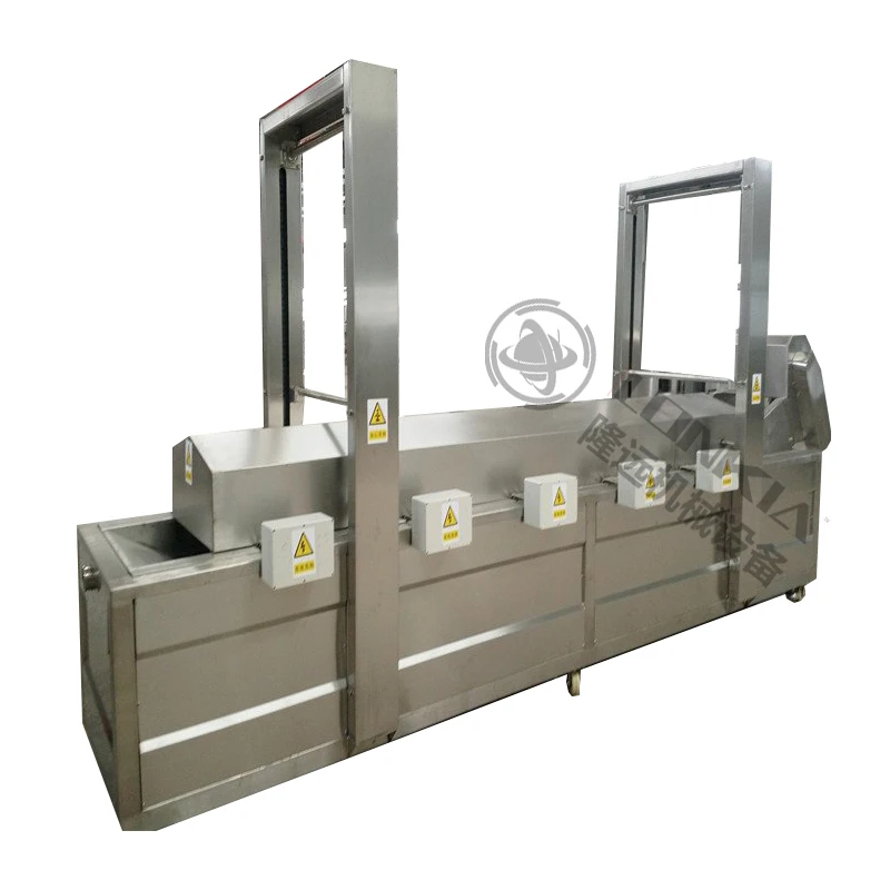 Automatic Potato Chips Production Line Frozen French Fries Making Machine