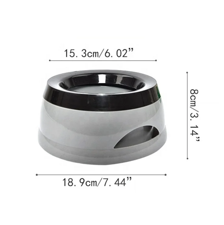 OEM para mascota Pet Plastic Feeding Bowl Anti Spill Anti Splash Travel Handheld Water Detachable Portable Dog Feeding Bowl