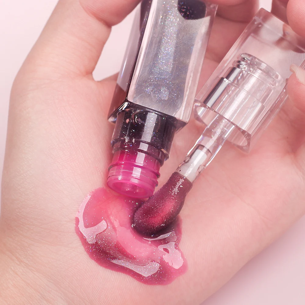 Wholesale Magic Color Changing Lip Oil Custom Logo  PH Lip Serum Oil Gloss Lipgloss Vegan