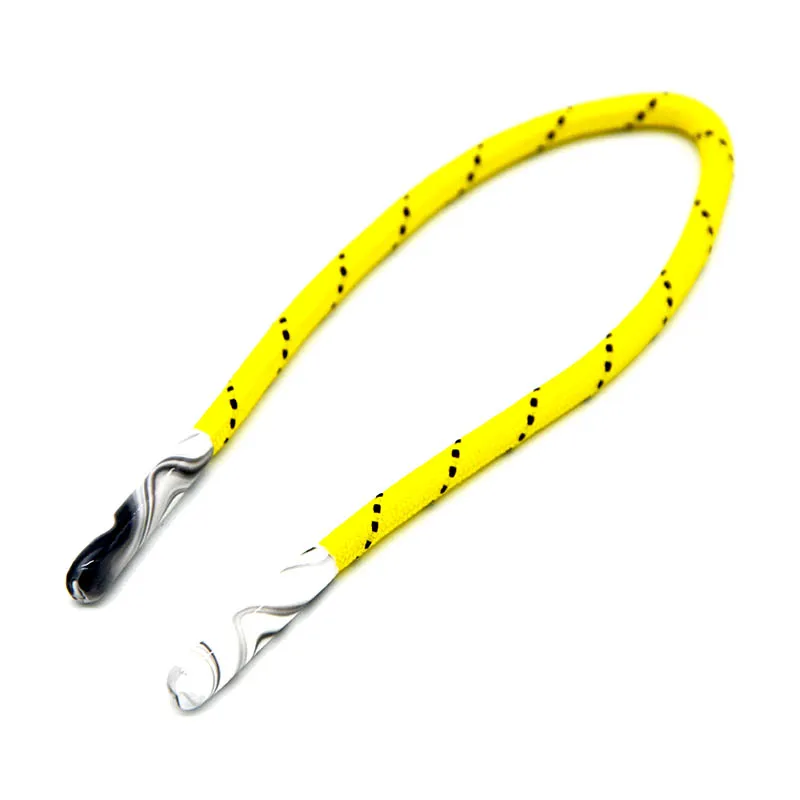 Sport Shoelace Round Silicone Dipping Shoelace Custom Brand Logo Tie Shoelace