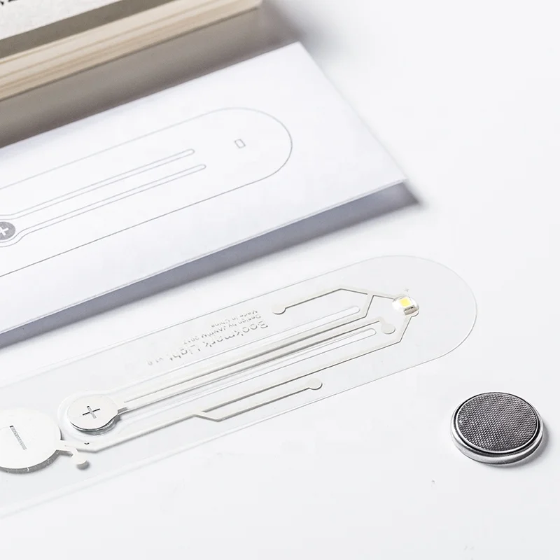 Promotion Gift Flexible Mini Led Clip Book Light Portable Bookmark Read Night Lamp Book Light For Reading In Bed