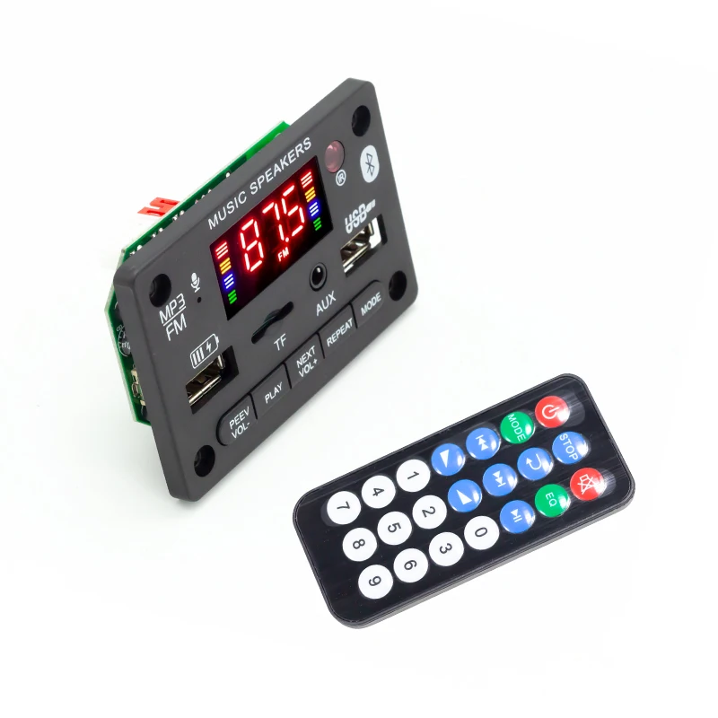 Newest 12V car USB MP3 Radio player Power Amplifier Decoder board