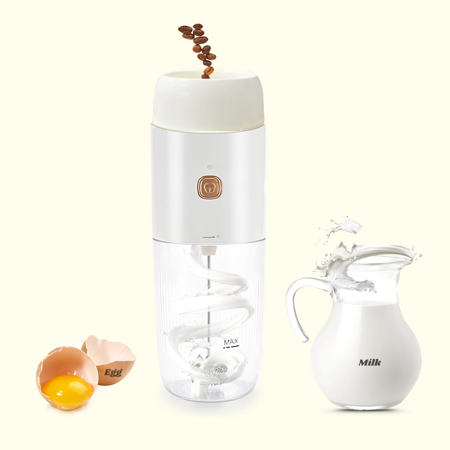 Электрическая вспенивающая пена для молока портативная мини кофемолка чашек автоматическая USB