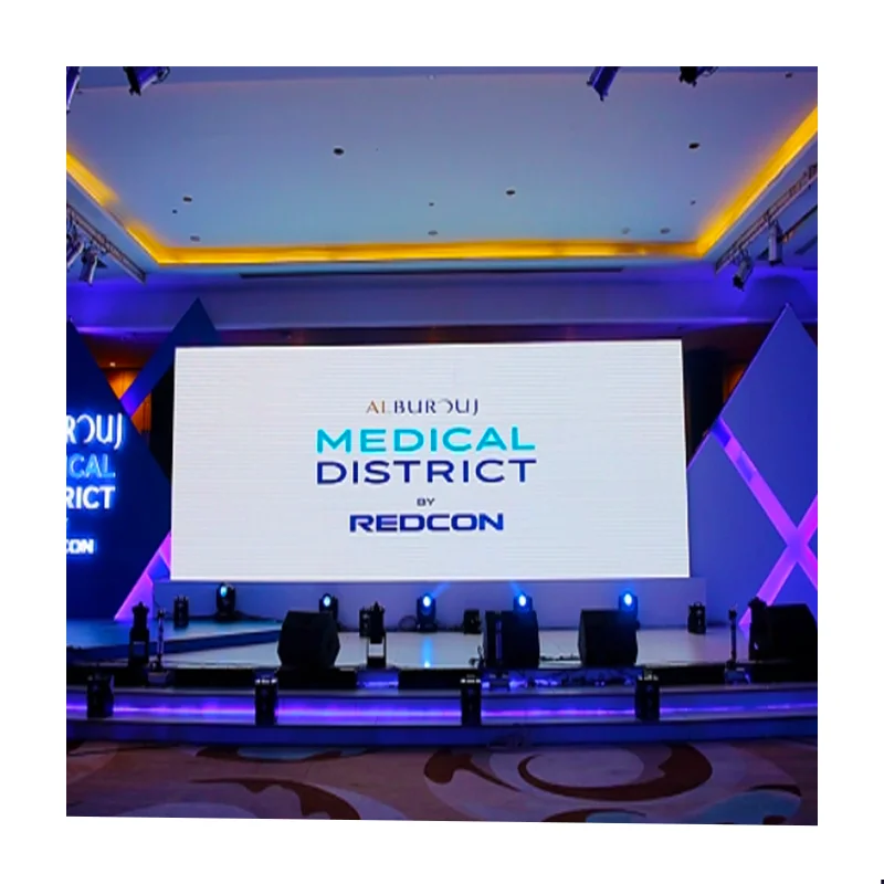 New Launch Indoor High Brightness Digital Signage And Displays Custom Pixel Video Wall Cabinet Led Panel Display Screen