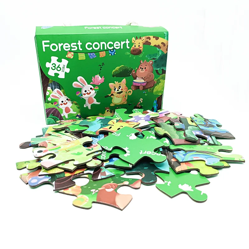 Hot selling picture puzzles manufacturers 250 500 1000 piece custom magnetic jigsaw puzzle for kids
