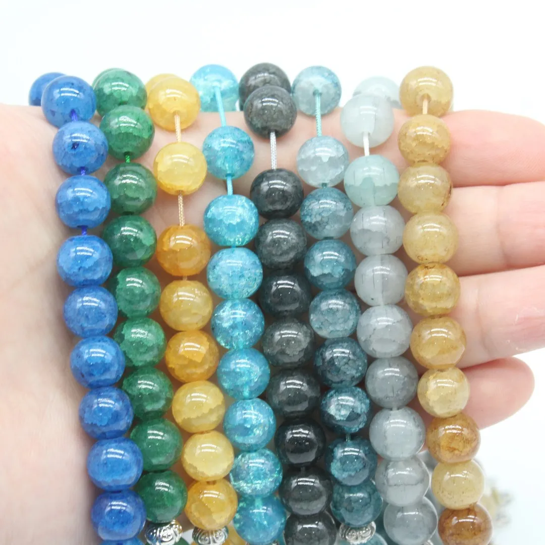 Natural Dragon Vein Stone Round Shape 33 Prayer beads Islamic Muslim Tasbih Allah