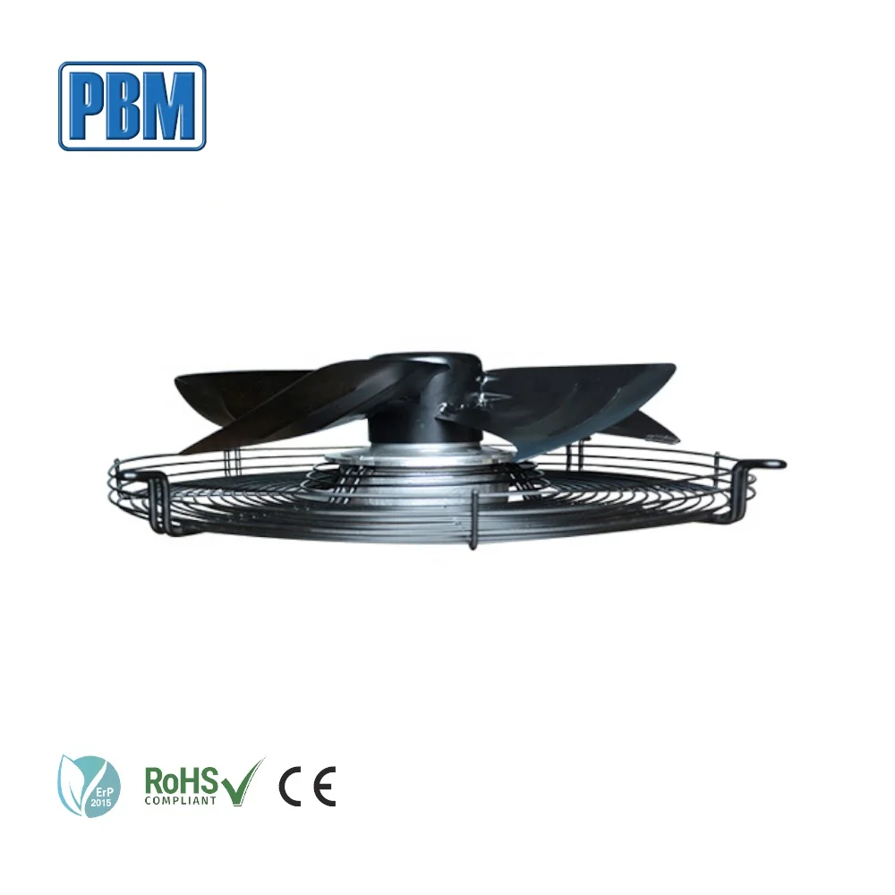 450x140 mm 230V EC Axial Ventilation Exhaust Fan with Guard Grille