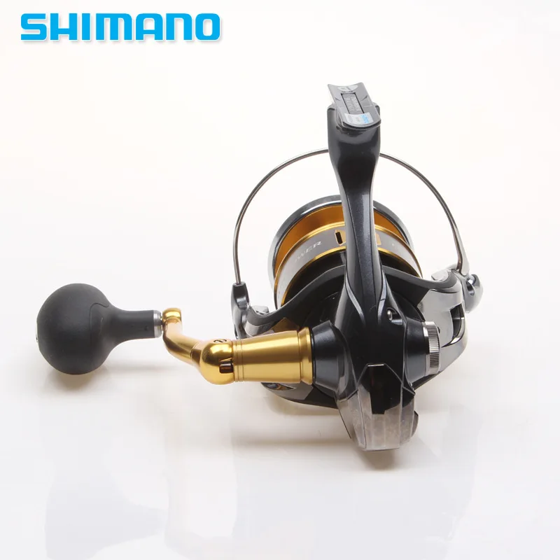  Shima-no TWIN POWER SW Series 4000 5000 6000 8000 100000 140000 Aluminum Metal Spool Waterproof Saltwater Spinning