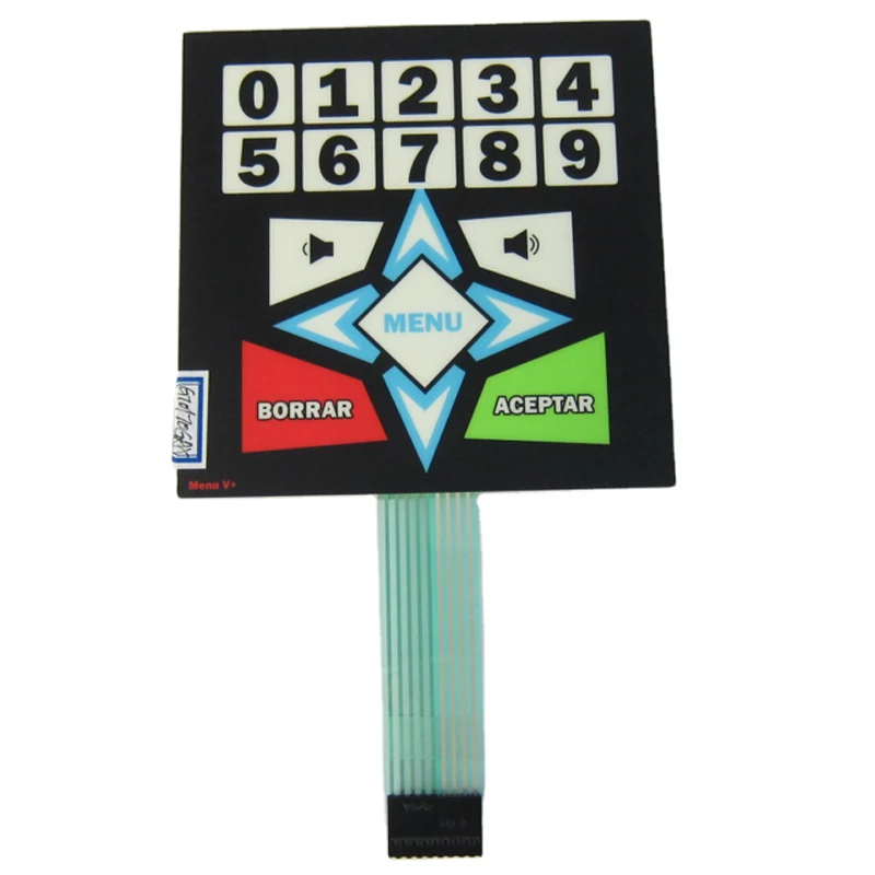 Uniform OEM Black Yamaha Piano Nameplate Self Adhesive Overlay Flat Panel