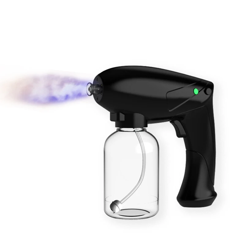 
 Аппарат для нано-распыления с синим светом, Электрический дезинфицирующий беспроводной распылитель alchohol k5, нано-распылитель  