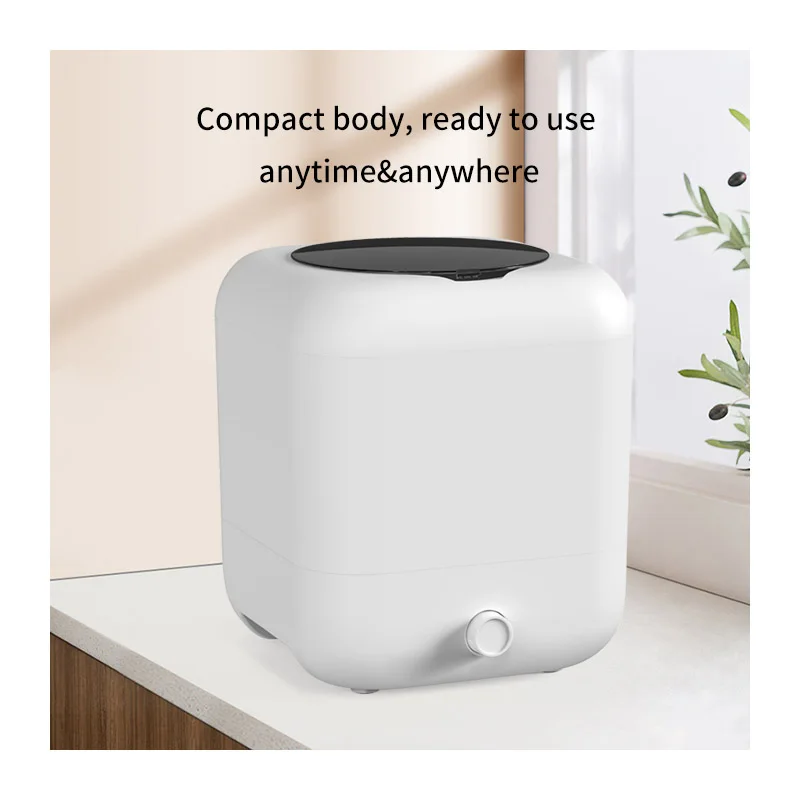 2kg new version portable  large capacity outdoor use mini washing machine small washing machine rechargeable smart washing machi