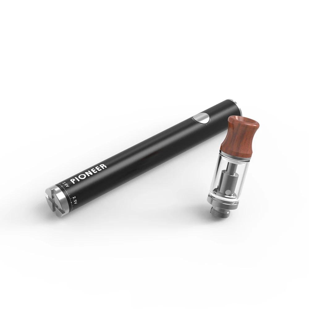  Перезаряжаемая электронная сигарета Cbd Vape Pen с регулируемым напряжением и логотипом на заказ 510 мАч