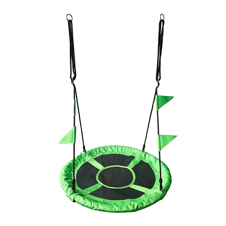 Мощность 700Ibs, садовая игровая площадка, круглое гнездо, качели для детей