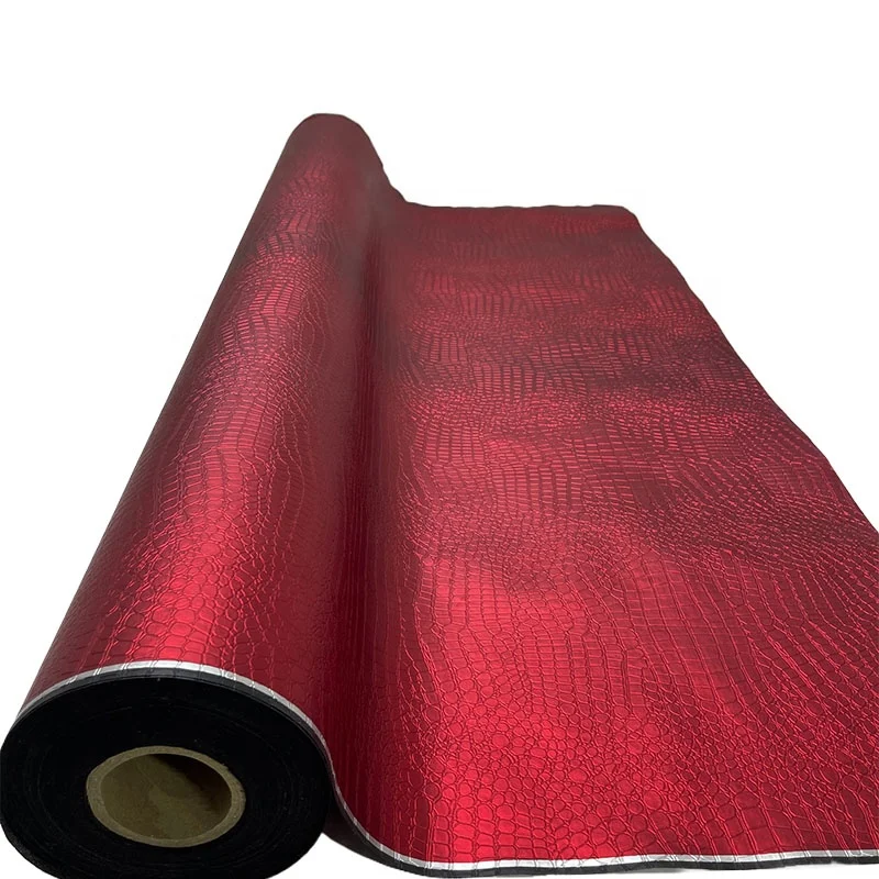 Chinese factories Embossing Oil proof Paper Art Laminated Non Woven Fabric Paper Book Wrapping for Insulation bag