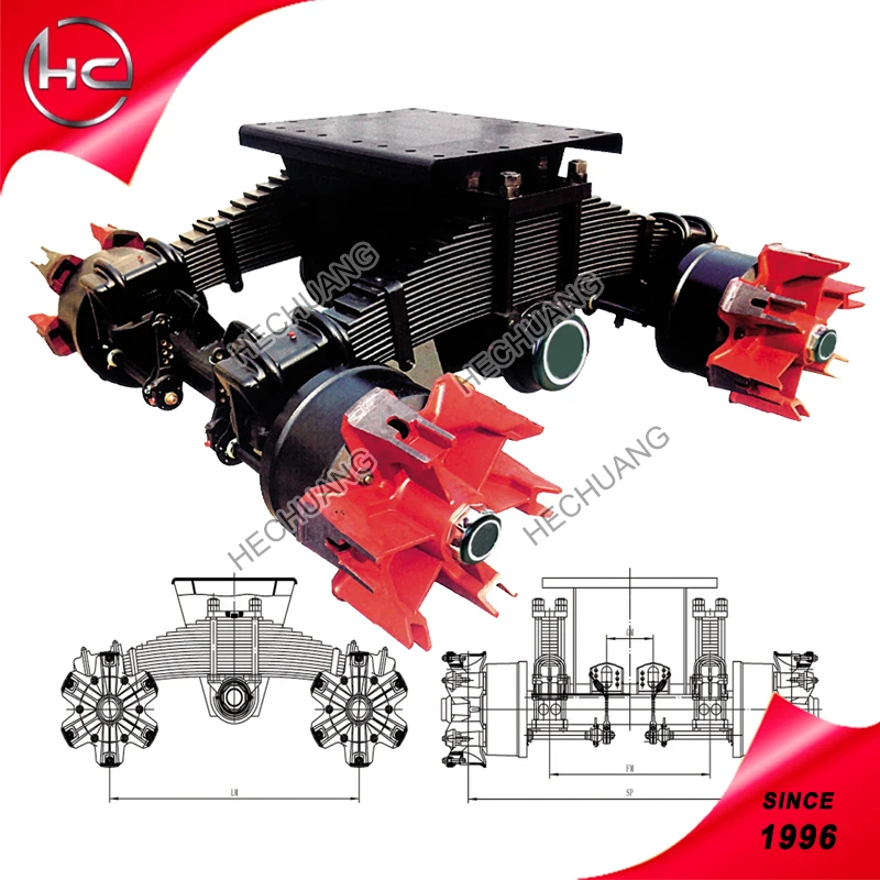 Best quality  wholesale  prices car trailer bogie suspension