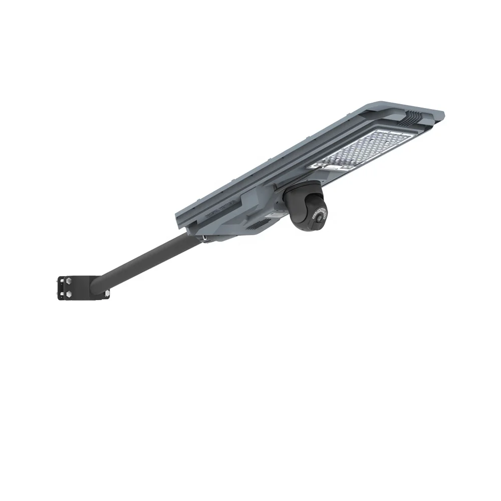 All in One Integrated 800W Solar Street Lights Lamp with 4G CCTV Security Floodlight Camera 4MP outdoor Waterproof