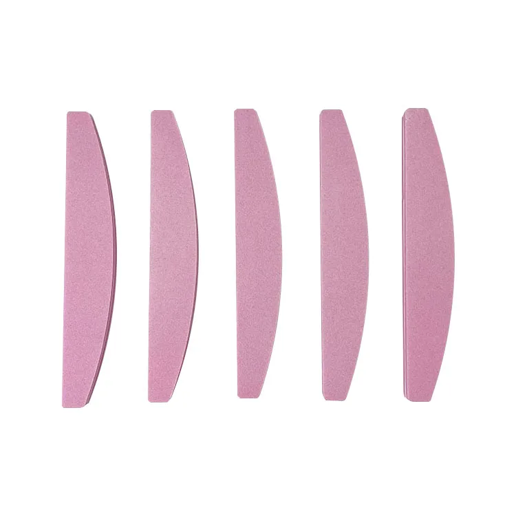 Super Thick Durable Double Face Colorful Sponge File Half Moon Custom Color Sponge File